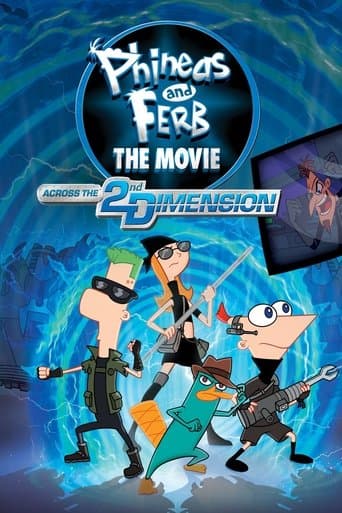 Movie poster for Phineas and Ferb The Movie: Across the 2nd Dimension