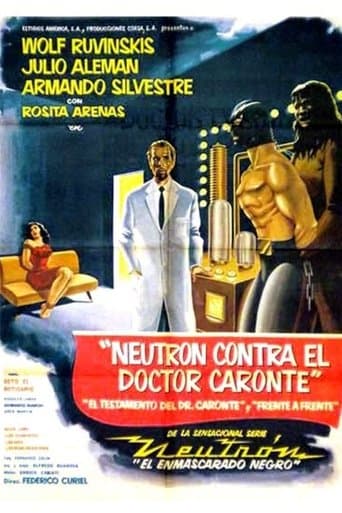 Movie poster for Neutron vs. Dr. Caronte