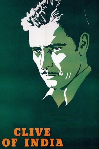 Movie poster for Clive of India