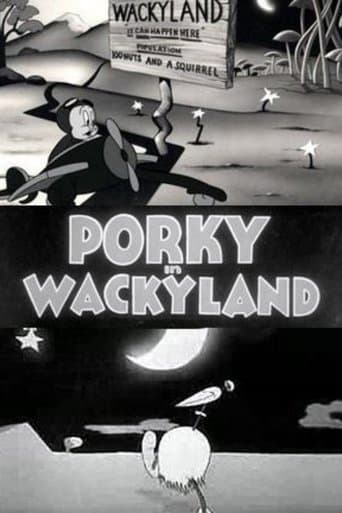 Movie poster for Porky in Wackyland