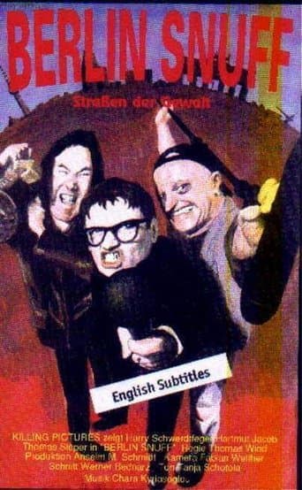 Movie poster for Berlin Snuff - Straßen der Gewalt