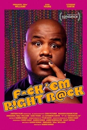 Movie poster for F^¢K '€M R!GHT B@¢K
