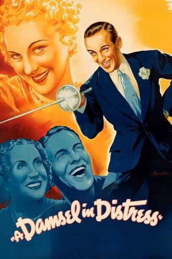 Movie poster for A Damsel in Distress
