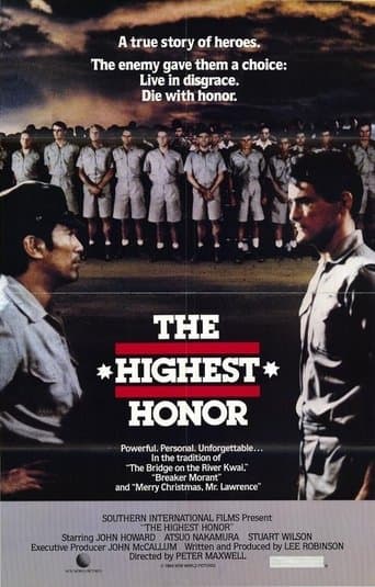 Movie poster for The Highest Honour