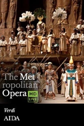 Movie poster for The Metropolitan Opera: Aida