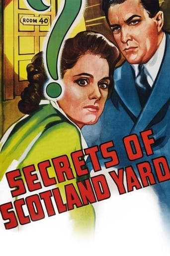 Movie poster for Secrets of Scotland Yard