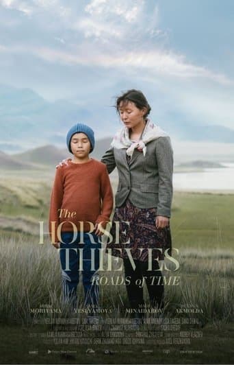 Movie poster for The Horse Thieves. Roads of Time