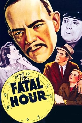 Movie poster for The Fatal Hour