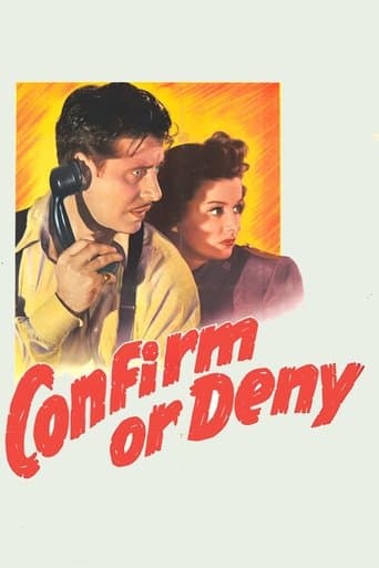 Movie poster for Confirm or Deny