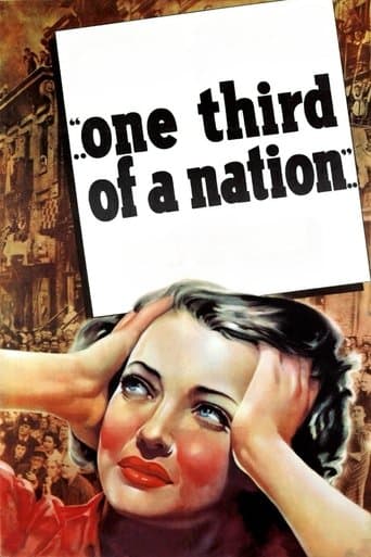 Movie poster for One Third of a Nation