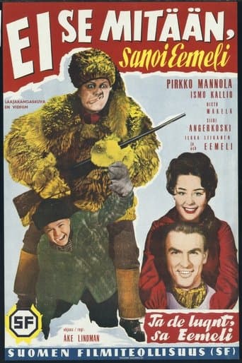 Movie poster for "Ei se mitään!" sanoi Eemeli