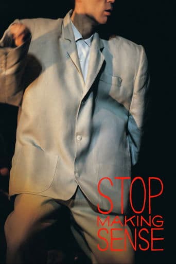 Movie poster for Stop Making Sense