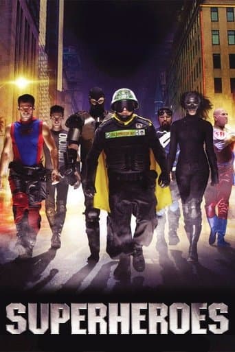Movie poster for Superheroes