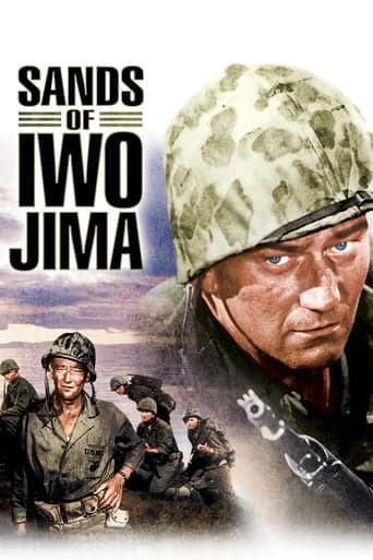 Movie poster for Sands of Iwo Jima
