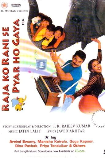 Movie poster for Raja Ko Rani Se Pyar Ho Gaya