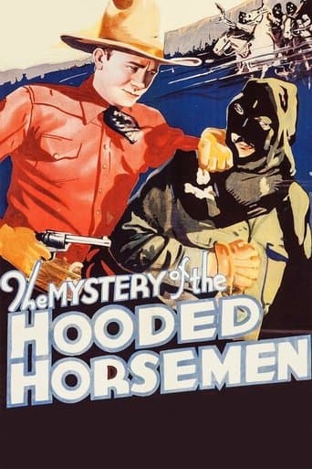 Movie poster for The Mystery of the Hooded Horsemen