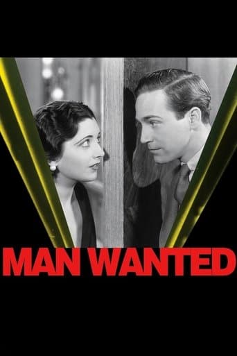 Movie poster for Man Wanted