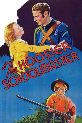 Movie poster for The Hoosier Schoolmaster