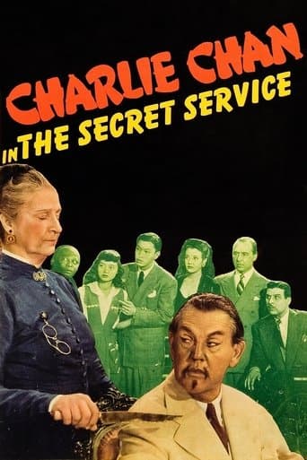 Movie poster for Charlie Chan in the Secret Service