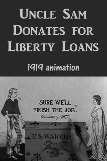 Movie poster for Uncle Sam Donates for Liberty Loans