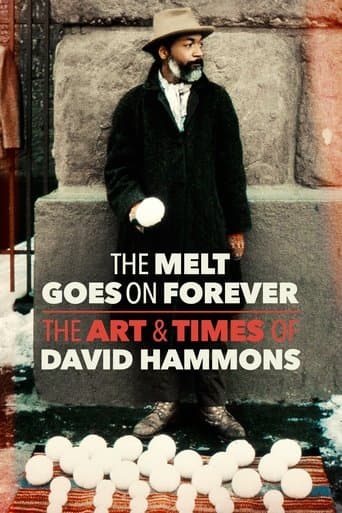 Movie poster for The Melt Goes on Forever: The Art & Times of David Hammons