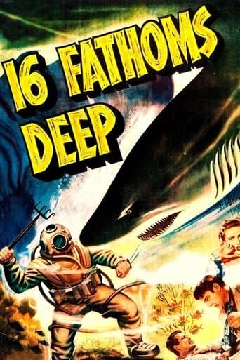 Movie poster for Sixteen Fathoms Deep