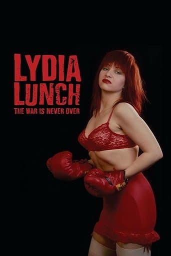 Movie poster for Lydia Lunch: The War Is Never Over