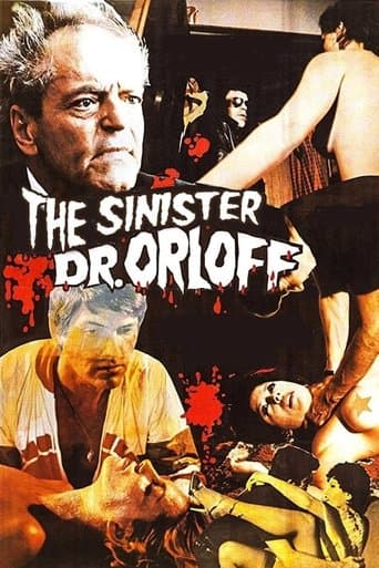 Movie poster for The Sinister Doctor Orloff
