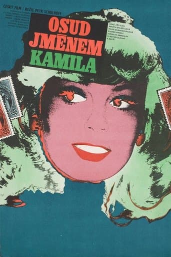 Movie poster for Osud jménem Kamila