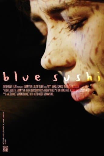 Movie poster for Blue Sushi