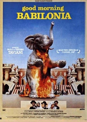 Movie poster for Good Morning, Babylon