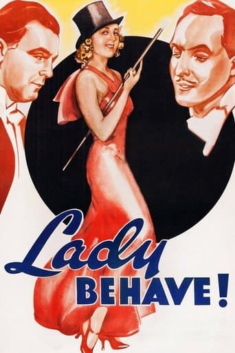 Movie poster for Lady Behave!