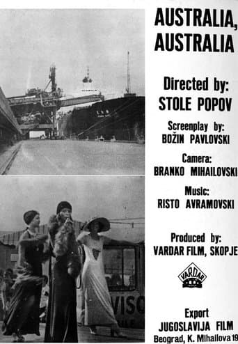 Movie poster for Australia, Australia