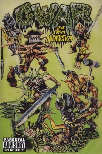 Movie poster for GWAR: Live from Antarctica