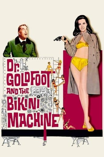 Movie poster for Dr. Goldfoot and the Bikini Machine