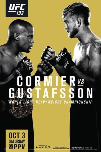 Movie poster for UFC 192: Cormier vs. Gustafsson