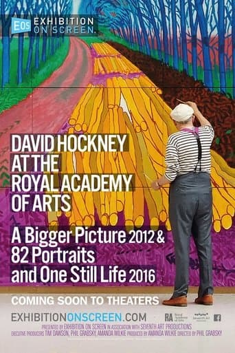 Movie poster for David Hockney at the Royal Academy of Arts