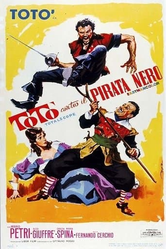 Movie poster for Totò versus the Black Pirate