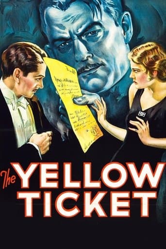 Movie poster for The Yellow Ticket