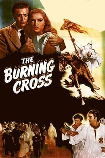 Movie poster for The Burning Cross