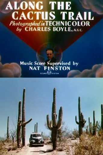 Movie poster for Along the Cactus Trail