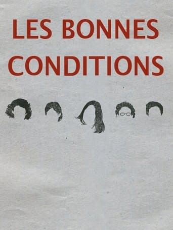 Movie poster for Les bonnes conditions