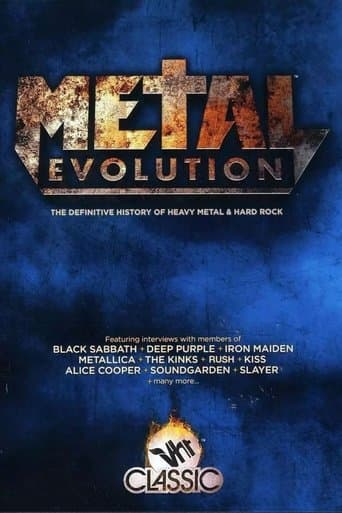 Movie poster for Metal Evolution