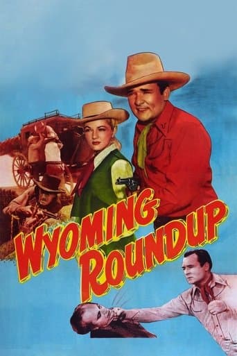 Movie poster for Wyoming Roundup