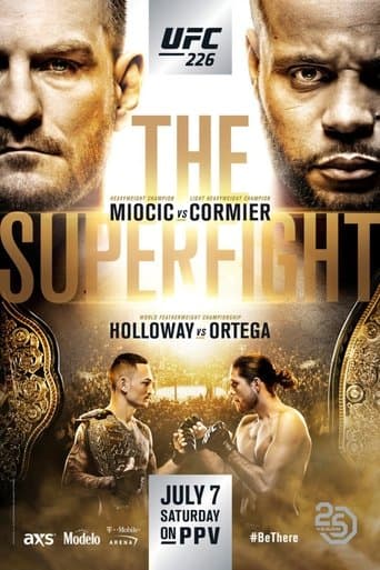 Movie poster for UFC 226: Miocic vs. Cormier