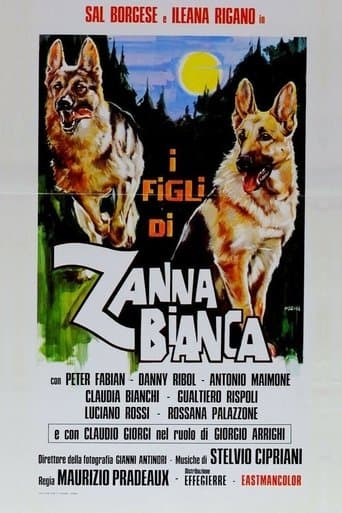 Movie poster for The Sons of White Fang