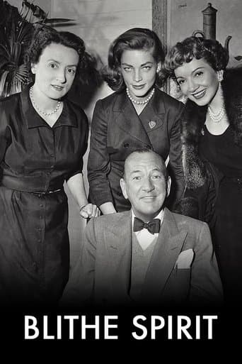 Movie poster for Blithe Spirit