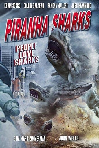 Movie poster for Piranha Sharks