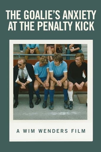 Movie poster for The Goalie's Anxiety at the Penalty Kick