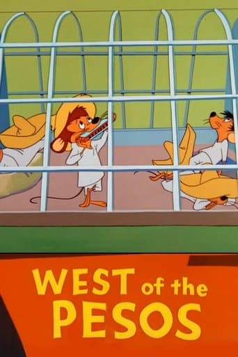 Movie poster for West of the Pesos